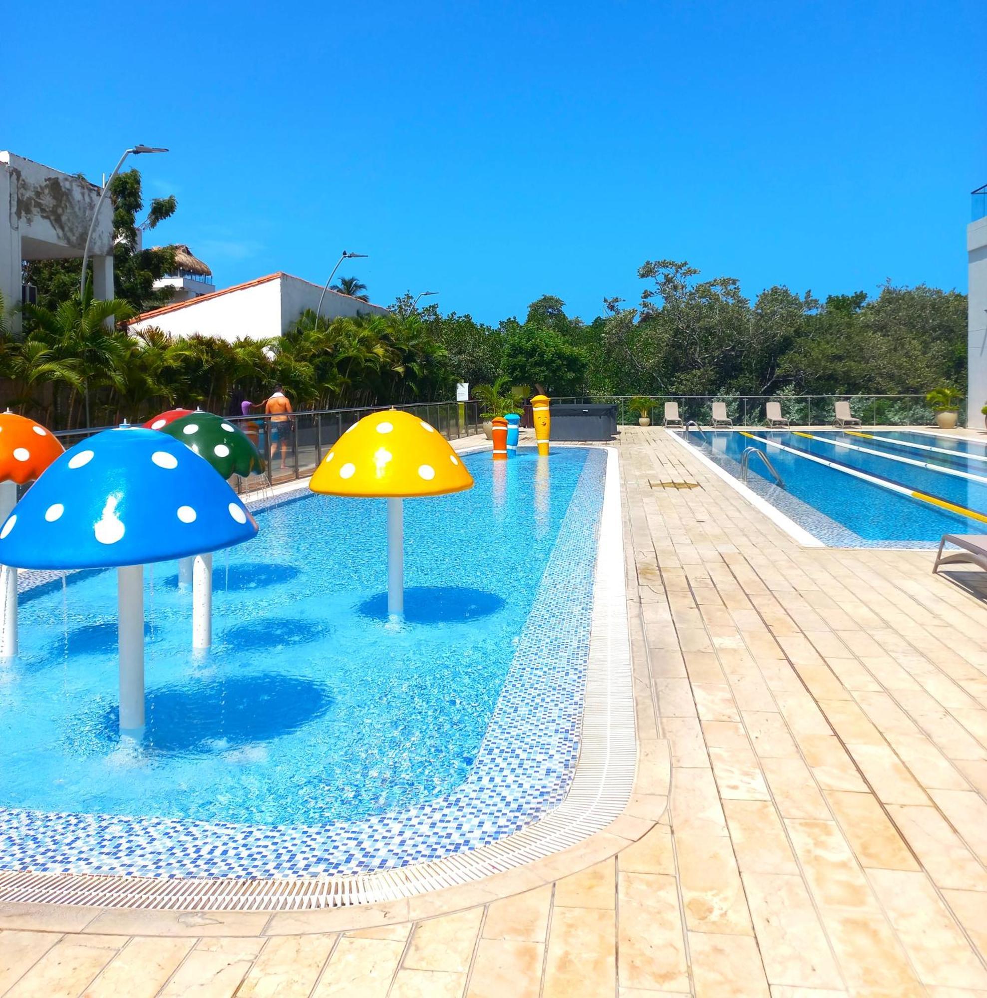 Apartamento Cautivador Samaria Club De Playa Con Salida Directa Al Mar Y Sus Hermosas Playas De Pozos Colorados *